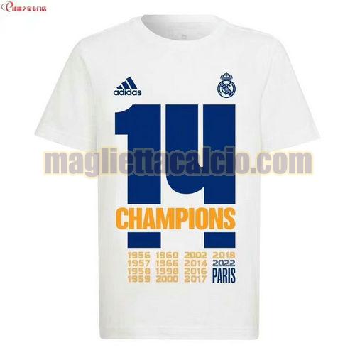 bianca maglia a poco prezzo real madrid uomo champion commemorative edition 2022-2023