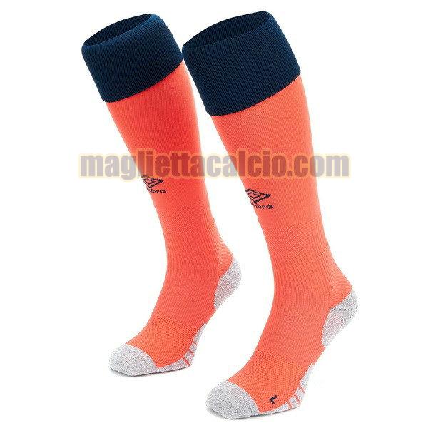 calzini everton uomo arancione seconda 2019-2020