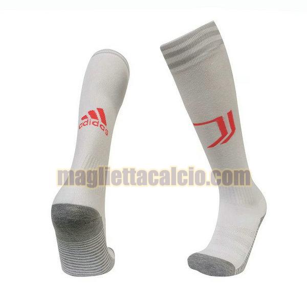 calzini juventus uomo bianco seconda 2019-2020