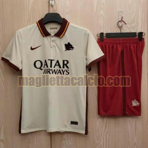 completo maglia as roma uomo seconda 2020-2021