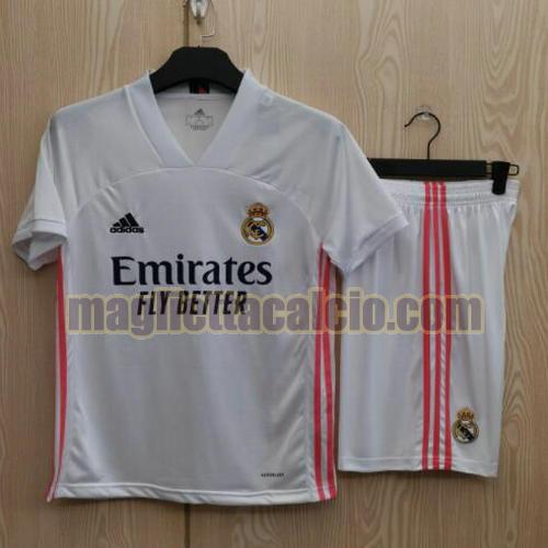 completo maglia real madrid uomo prima 2020-2021