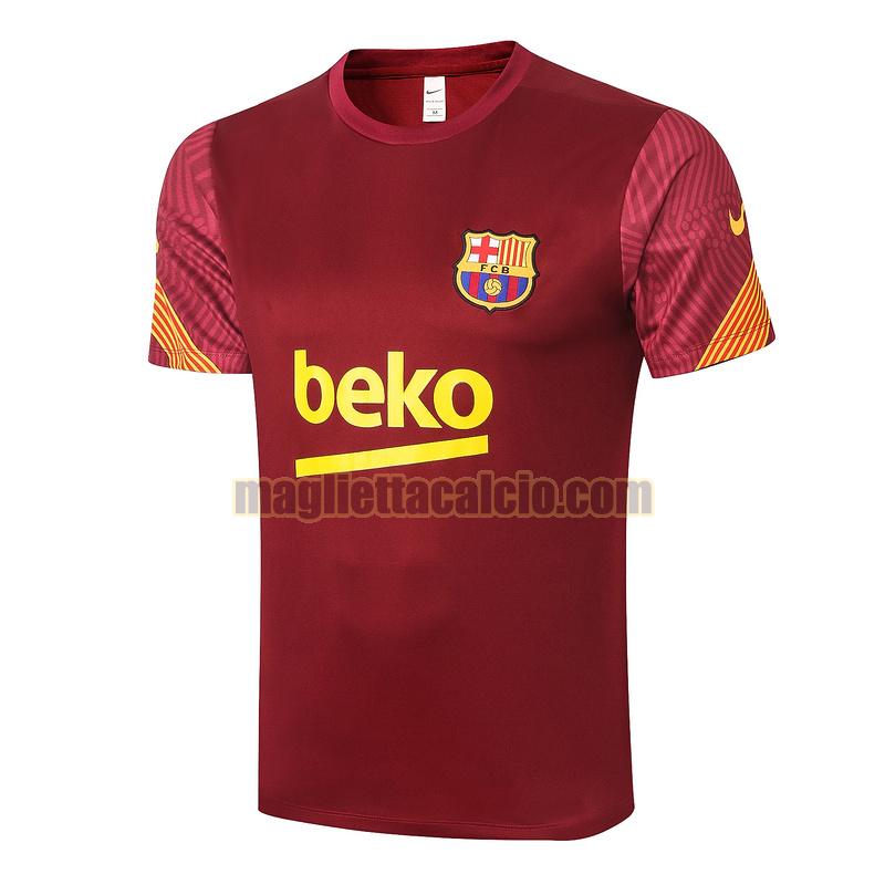 formazione calcio barcellona uomo rosso 2020-2021