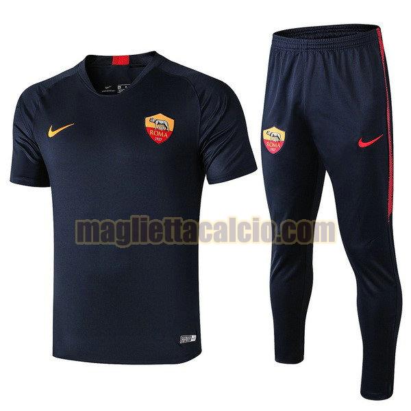 formazione completo as roma uomo blu 2019-2020