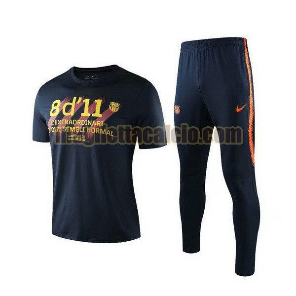 formazione completo barcellona uomo nero 2019-2020