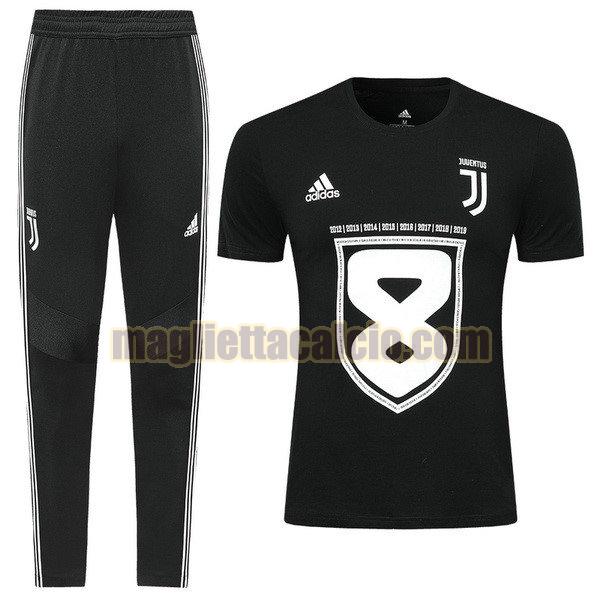 formazione completo juventus uomo nero 2019-20