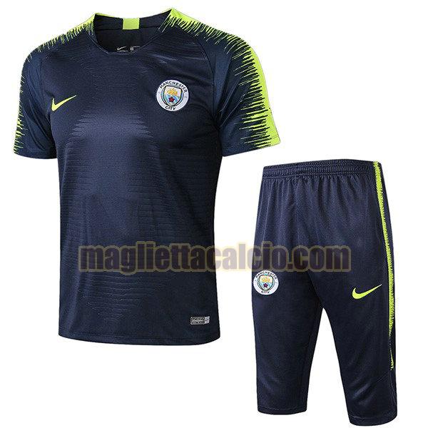formazione completo manchester city uomo blu verde 2018-2019