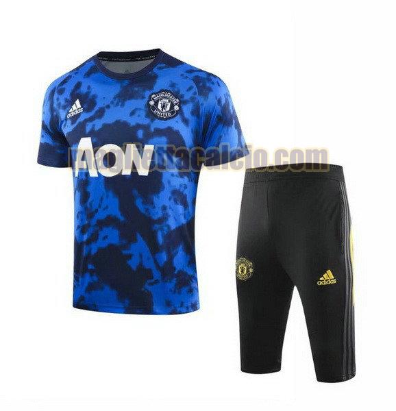 formazione completo manchester united uomo blu nero 2019-2020