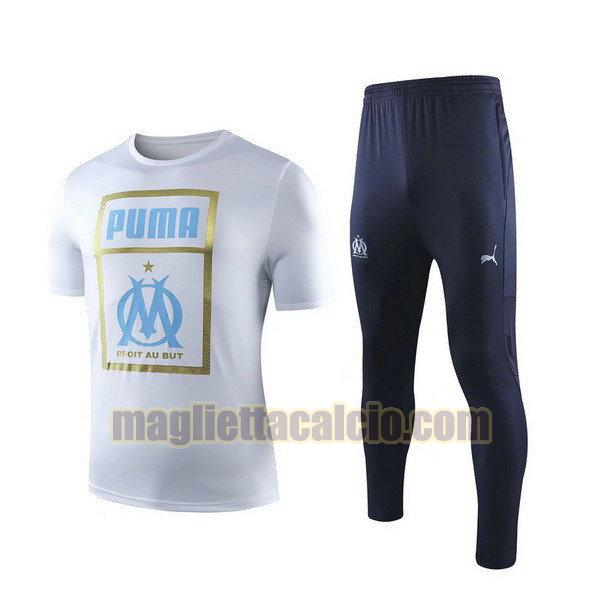 formazione completo olympique marsiglia uomo bianco 2019-20