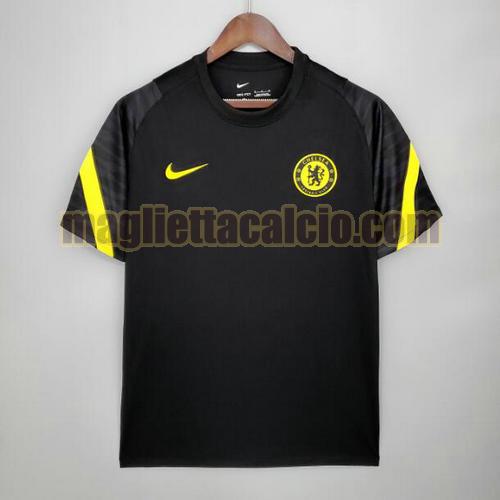 formazione magliette chelsea uomo nero 2021-22