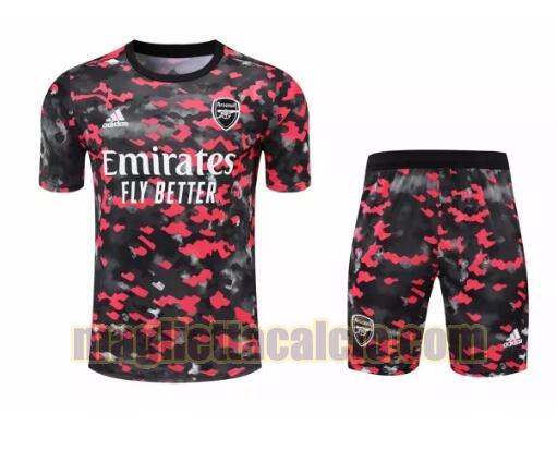 formazione manica corta arsenal uomo camuffare 2021-2022