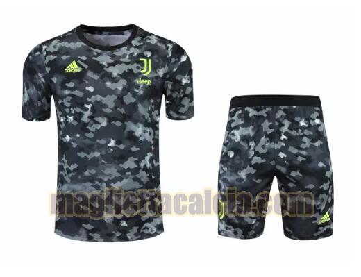 formazione manica corta juventus uomo camuffare 2021-2022