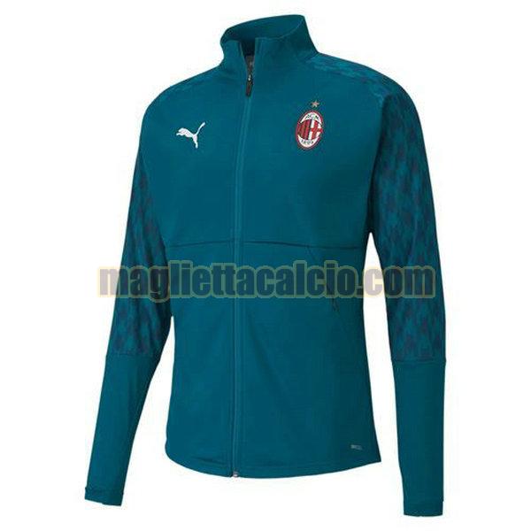 giacca a vento ac milan uomo blu 2020-2021