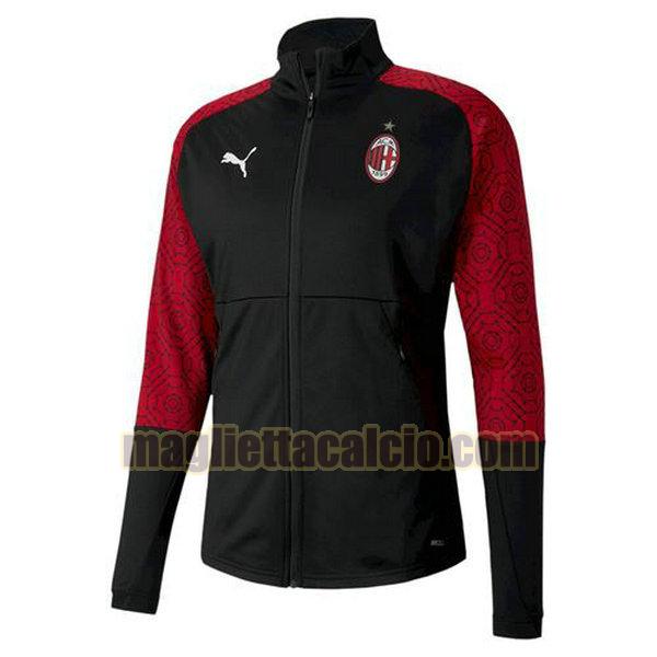 giacca a vento ac milan uomo nero 2020-21
