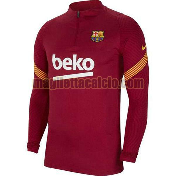 giacca a vento barcellona uomo blu-rosso-nero 2020-2021