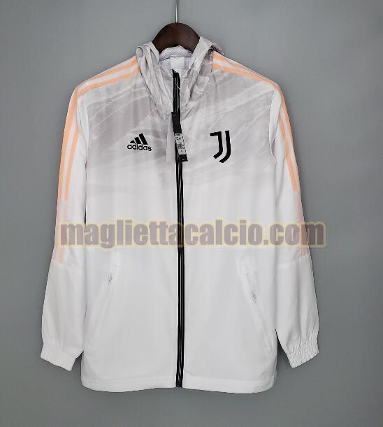 giacca a vento bianca juventus uomo 2021-2022