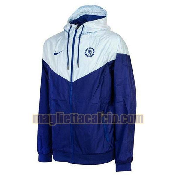 giacca a vento chelsea uomo blu 2020-2021