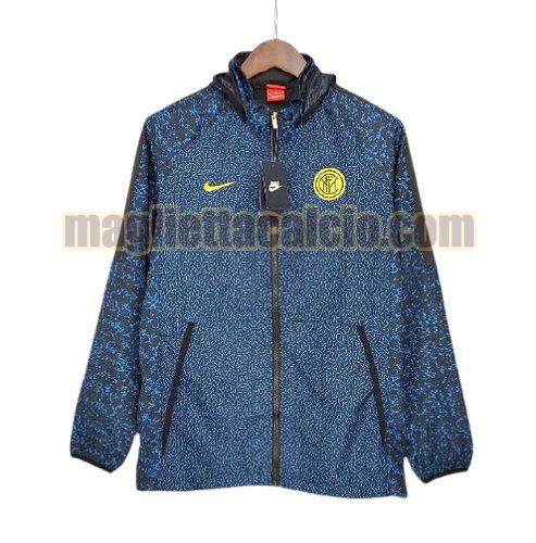 giacca a vento inter milan uomo blu 2021-2022