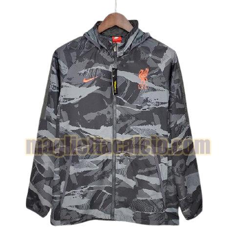 giacca a vento liverpool uomo grigio 2021-2022