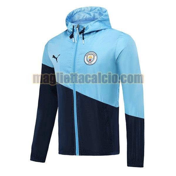 giacca a vento manchester city uomo azzurro 2019-2020