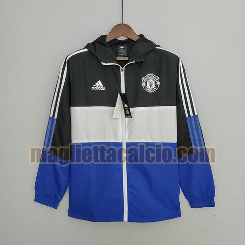 giacca a vento nero blu real madrid uomo 2022-2023