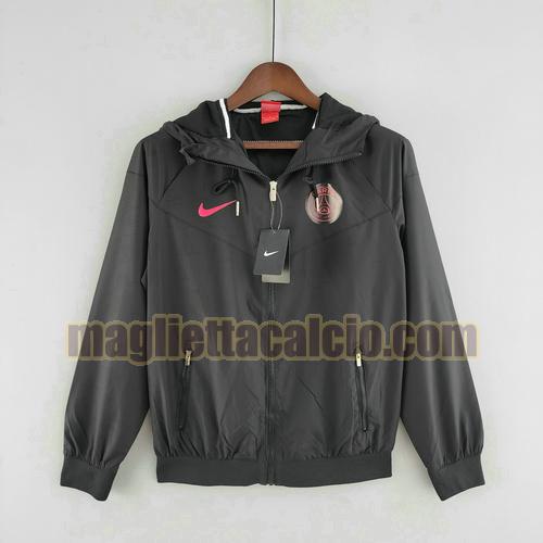 giacca a vento nero paris saint germain uomo 2022-2023