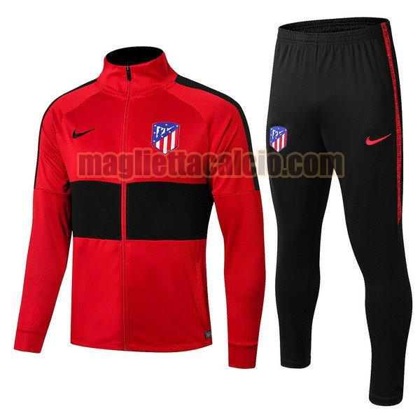 giacca atletico madrid bambino nero rosso 2019-2020