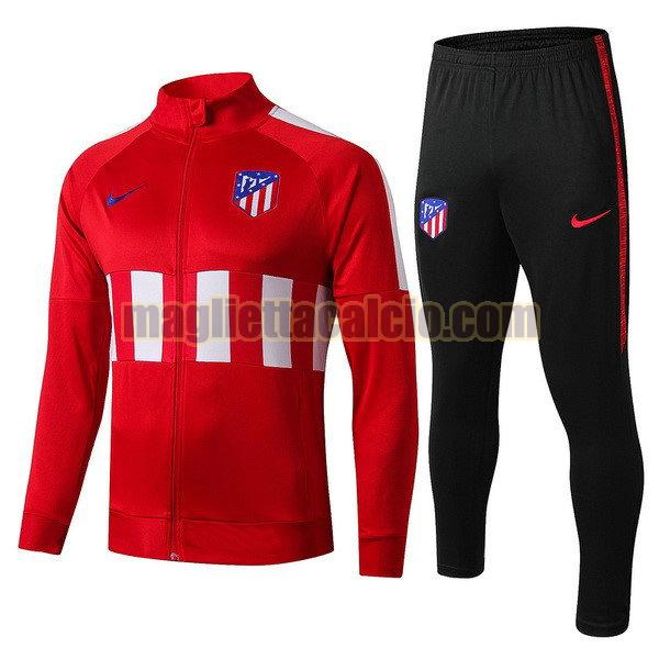 giacca atletico madrid uomo nero rosso 2019-2020