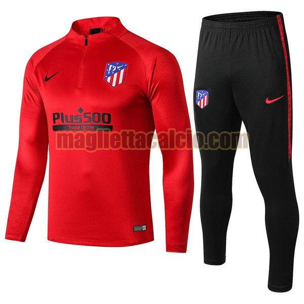 giacca atletico madrid uomo rosso nero 2019-2020
