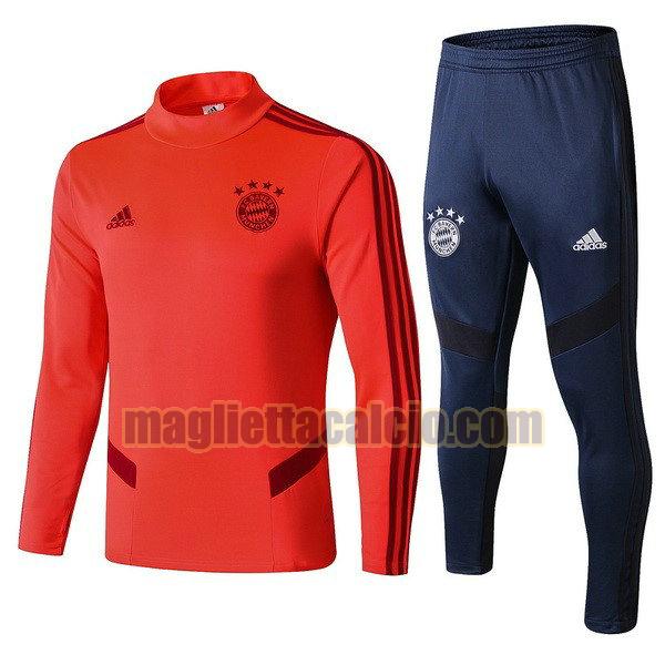 giacca bayern monaco uomo arancione blu 2019-2020