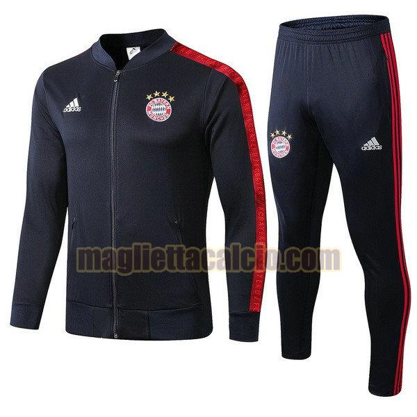 giacca bayern monaco uomo blu rosso 2019-20