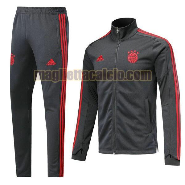 giacca bayern monaco uomo grigio marina 2019-2020