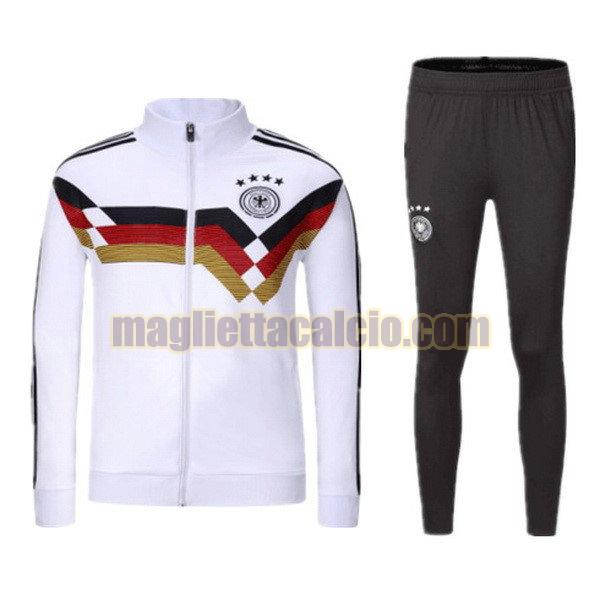 giacca germania uomo bianco rosso 2018