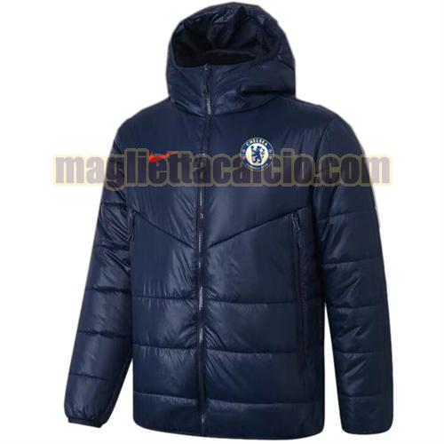 giacca in felpa di cotone giacca a poco prezzo con cappuccio chelsea uomo marina militare nike 2021-2022