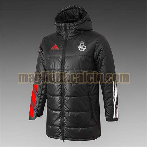 giacca in felpa di cotone giacca a poco prezzo con cappuccio real madrid uomo rosso adidas 2021-2022