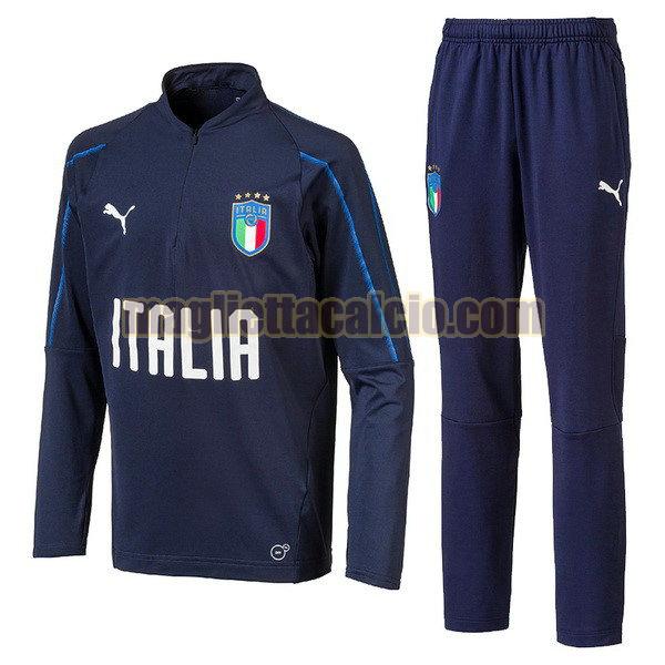 giacca italia uomo blu marina 18-19
