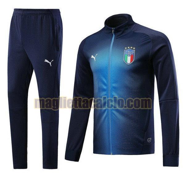 giacca italia uomo nero blu 2018