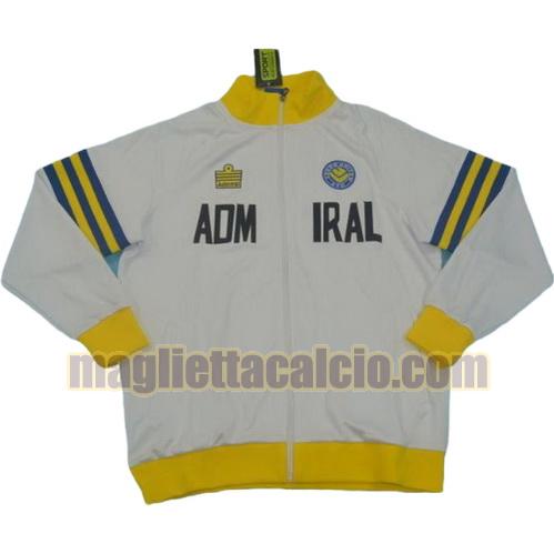 giacca leeds united uomo bianco 1978