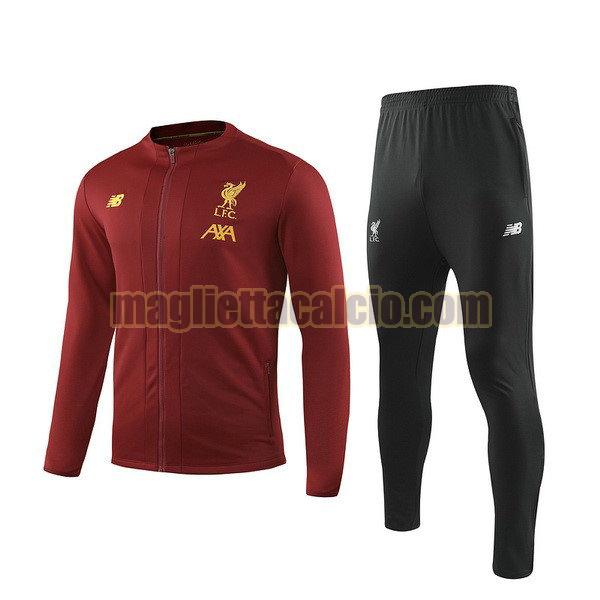 giacca liverpool uomo rosso nero 2019-2020