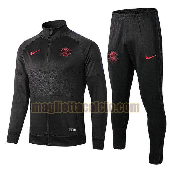 giacca paris saint germain uomo rosso nero 2019-2020