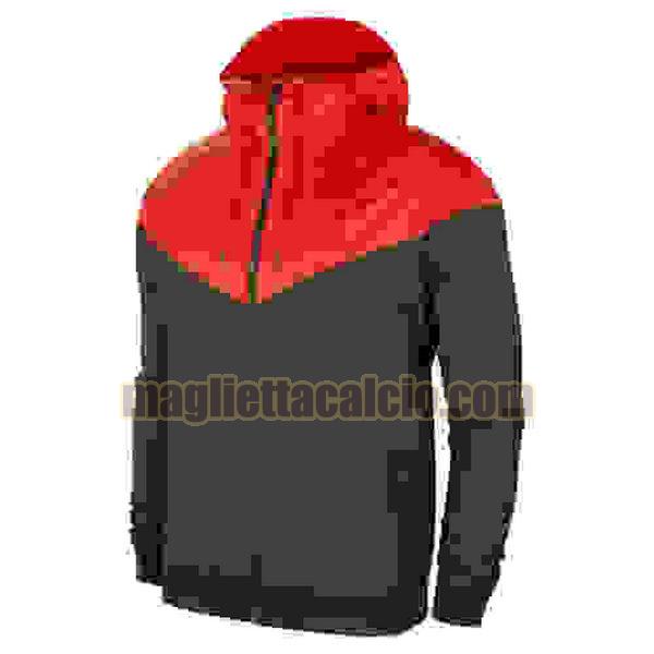giacca portogallo uomo rosso-grigio 2020-2021