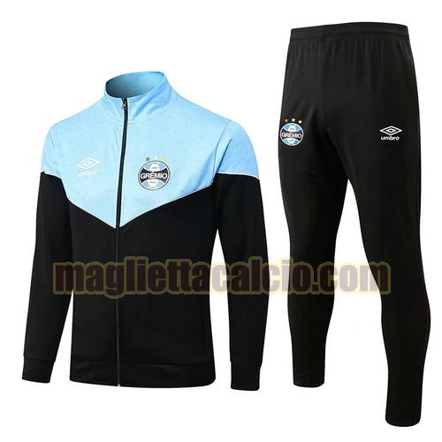 giacca sportiva con zip blu nero gremio uomo 2022-2023