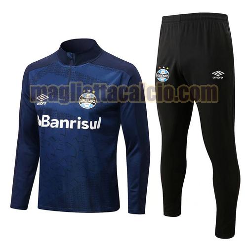 giacca sportiva con zip blu reale gremio uomo 2022-2023