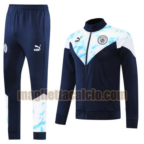giacca sportiva con zip manchester city uomo 02 blu zaffiro 2022-2023