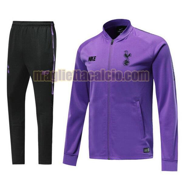 giacca tottenham hotspur uomo porpora nero 2019-2020