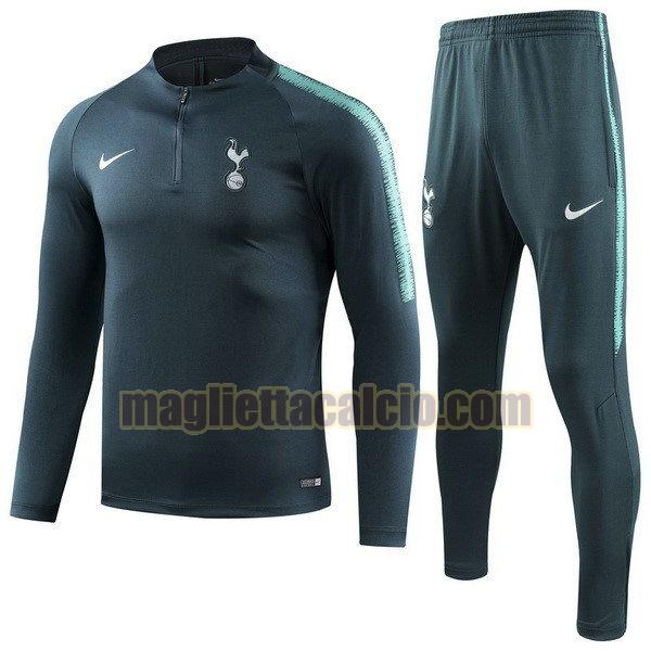 giacca tottenham hotspur uomo verde marina 2018-2019