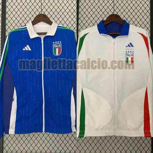 giacche a vento calcio italia uomo silicone biadesivo 2024-2025