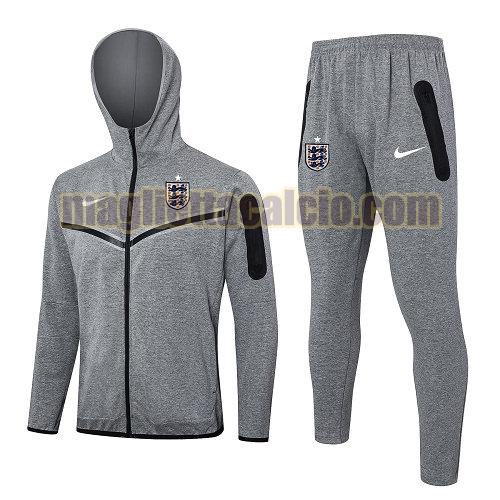 giacche calcio completo inghilterra uomo grigio 2024-2025
