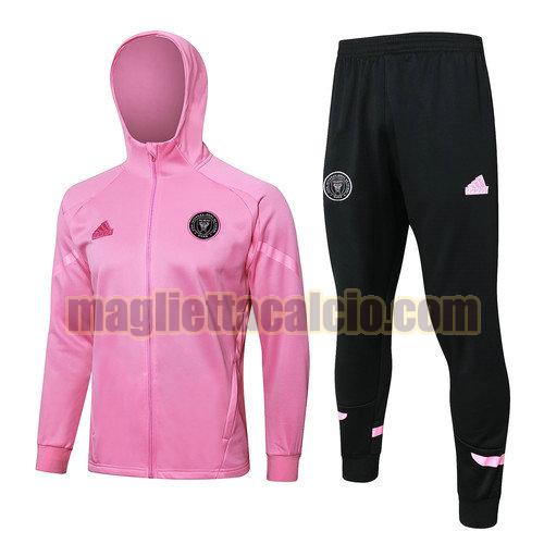 giacche calcio completo inter milan uomo rosa 2024-2025