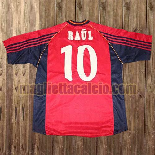 maglia 10 raul spagna uomo prima 1998-1999