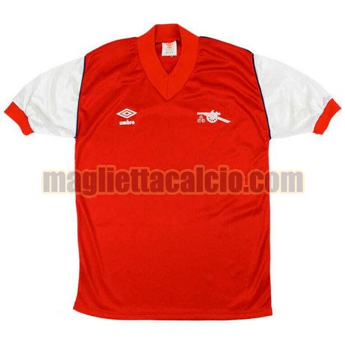 maglia arsenal uomo prima divisa 1982-1984